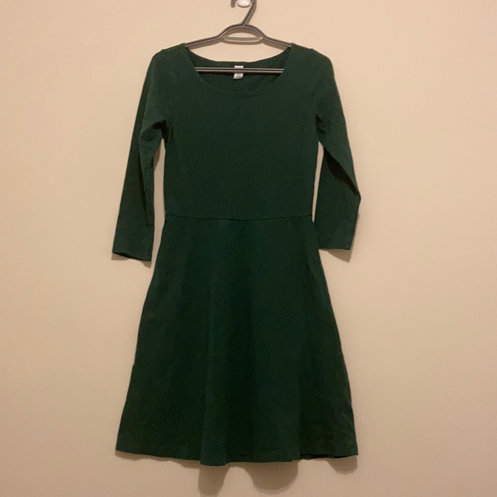 Green Cotton Dress